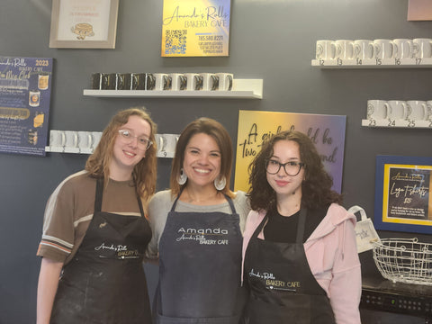 Tasting Room Event (5/27, 9AM-11AM): Amanda’s Rolls and Made Maker Pottery