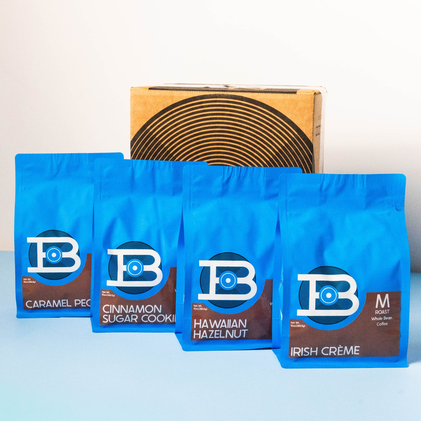 4-Pack Flavored Coffee Gift Box