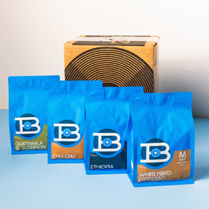 4-Pack Straight Up Coffee Gift Box