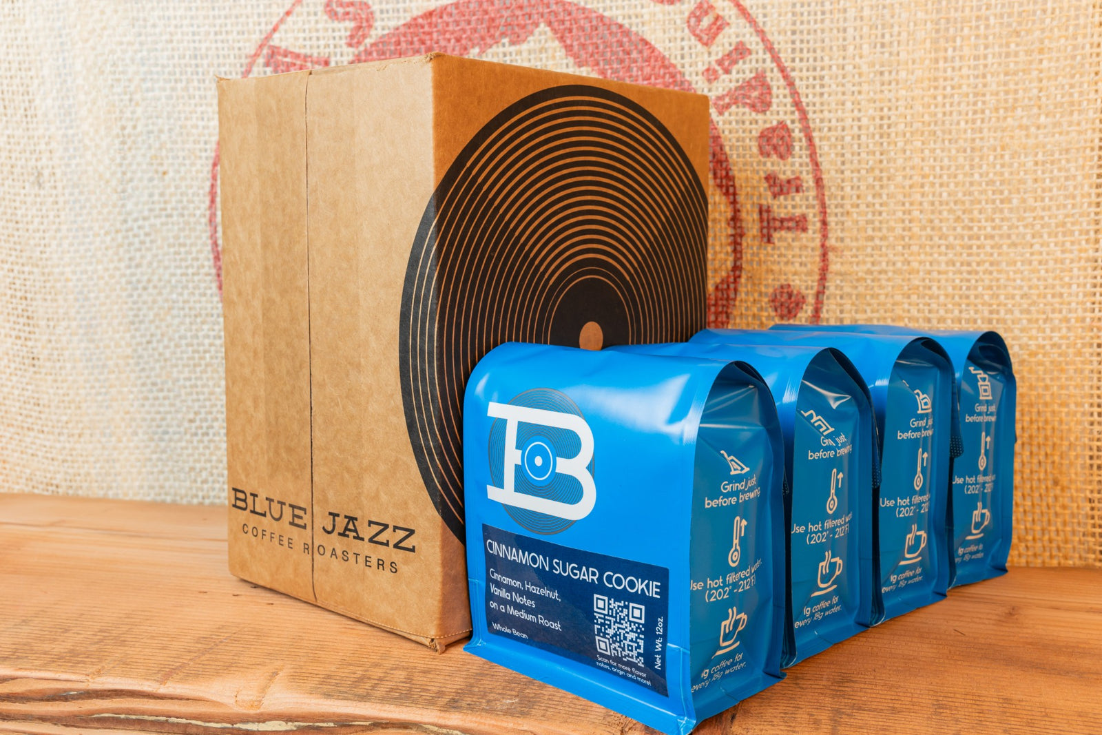 4-Pack Flavored Coffee Gift Box